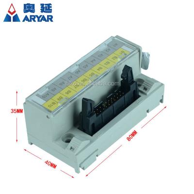 China Dual IDC20 2.0mm Automotive Male Header Breakout Board, Screw Terminal Connector M-TB20 for sale