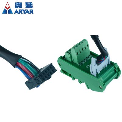 China Automotive IDC10P IDC10 Male To Terminal Block 10P Breakout Board Adapter PLC Relay Terminals Module for sale