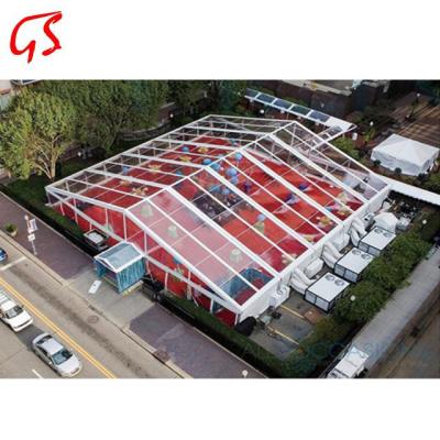 China Gable Shape Wholesale Tent Clear Transparent Tent for sale