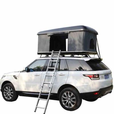 China Straight Tying Type Customer Top Hard Aluminum Top Roof Top Tent Outr Camping Roof Ts Tent Sale for sale