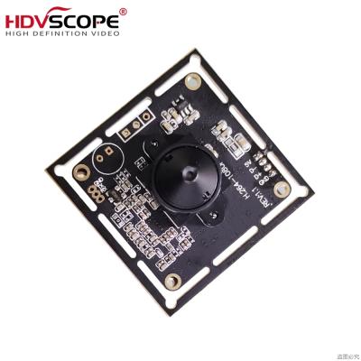 China 1/2.7 OmniVision 32x32mm 2.0MP 1080P H.264 Non Distortion Lens USB Camera module UVC Wide angle Pinhole Lens for AI Robot ATM for sale