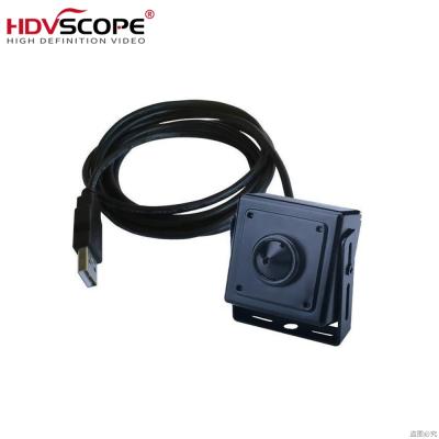 China 34*34mm 0.48MP VGA Ex-view 0.01 low Lux UVC 3.7mm Pinhole Lens USB 2.0 MINI Camera for ATM and Kiosk for sale