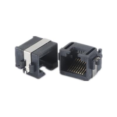 China SMT RJ45 Connector A-2 Network Port Sink Board 8.6 Half-Package SMT for sale