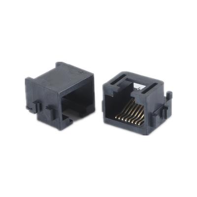 China SMT RJ45 Connector A-3 Network Port Drop Plate 8.6 All Plastic SMT for sale