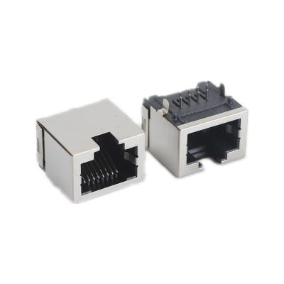 China DIP RJ45 MINI 5JA 1X1 Connector Without Light Shielding 8P8CDIP for sale