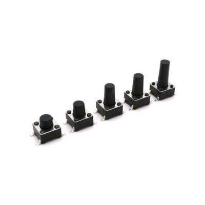 China Normally Closed Tact Switch Contact Switch 6*6 Four-pin SMT Connector for sale