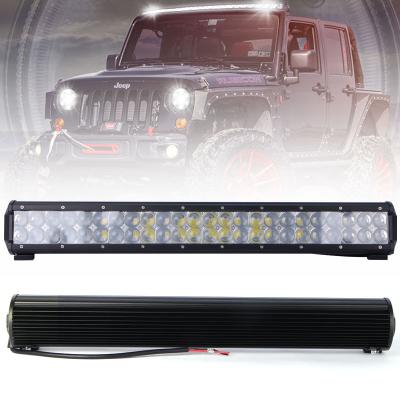 China Off Road Vehicle Parts Wholesale 144W 2 Tier Light Bar For Truck SUV With Straight LED Light Bar Universal for sale