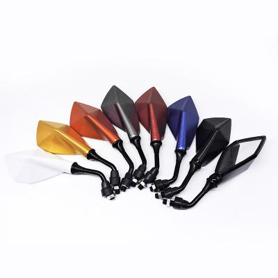 China Plastic Iron Pole Shell Shipping And Handling - Wholesale Custom Side Mirror Motorcycle Scooter Motorcycle 2541 Motorcycle Rear View Mirror Decoration Mirror for sale