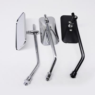 China Iron post and shell shipping and handling - wholesale custom side rear view mirror motorcycle scooter motorcycle 208 motorcycle rear view mirror decoration mirror for sale