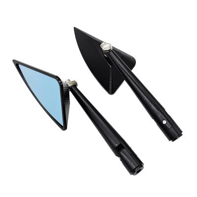 China Aluminum Alloy Shipping & Handling - Wholesale Custom Side Rear View Mirror Motorcycle Scooter Motorcycle 5509 Motorcycle Rear View Mirror Decoration Mirror for sale