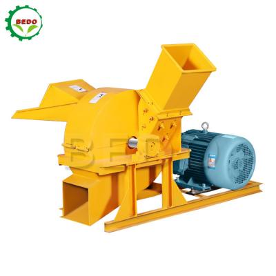 China Mobile Wood Crusher Machine Diesel  Orchard Special Branch Grinder for sale