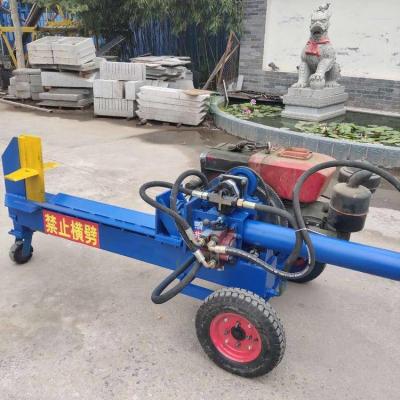 China Log Firewood Splitting Machine Reasonable Structure  Manual Cutting Splitter for sale