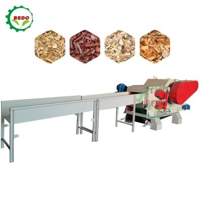 China 110kw Tree Stump Chipper Durable Wood Chips Processing Machine for sale