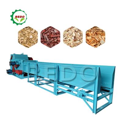 China Drum Wood Chipper Machine Electric Firewood Log Processor  11800KG for sale