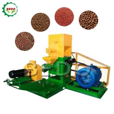 Cina 250KG/H Floating Fish Feed Pellet Machine Fish Feed Extruder Machine Fish Food Making Machine For Fish Farming in vendita