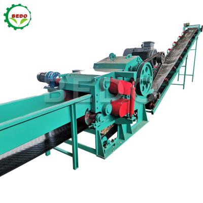 China Factory hot sale big wood chipper shredder machine branch crusher machine for sale for sale