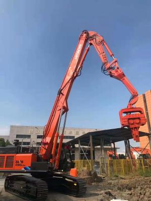 China Low Noise Excavator Mounted Pile Driver , Hydraulic Pile Driver For Excavators for sale