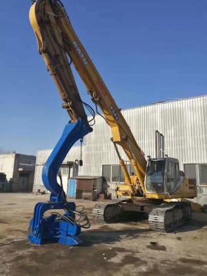 China Quiet Operation Excavator Mounted Vibro Hammer Pile Driver Environmental Friendly for sale