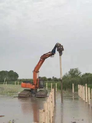 Chine l'équipement concret d'entraînement de pile 32Mpa, excavatrice a monté le bélier de feuille à vendre