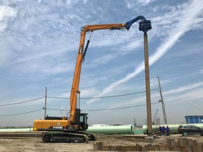 China Het kleine Drijfmateriaal van de Volume Concrete Stapel Met geringe geluidssterkte tijdens Bouw Te koop