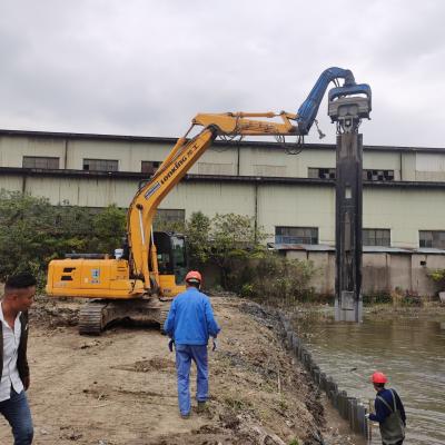 China Motorista de pilha favorável ao meio ambiente For da folha Mini Sheet Pile Driving à venda