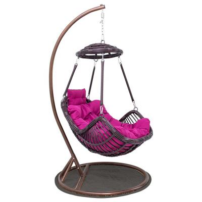 China Wholesale Durable/Waterproof Comfortable Outdoor Custom Patio Hanging Egg Swing Chair Rattan For Outdoor for sale