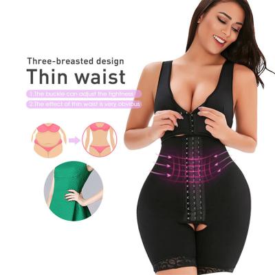 China Breathable Plus Size Abdomen Waist Butt Lift Body Shaper Breathable Adjustable Nursing Shorts for sale