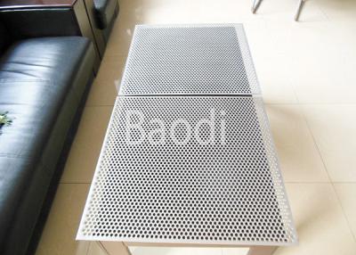 China Stainless Perforated Steel Sheet SS304 / SS316 Round Hole For Construction for sale