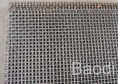 China Aluminum Woven Screen Lock Crimp Wire Mesh Anti Slip for sale