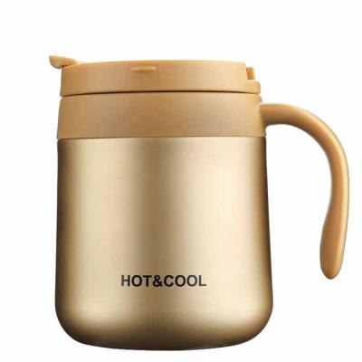 China Customized Wholesale PORTABLE Camping Thermos Stainless Steel Tea Coffee Thermos Bottle 500ml for sale