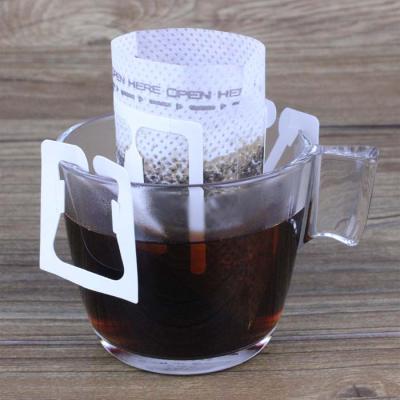 China Minimalist Japanese Coffee Powder Filter Bag Thickened Ear Drip Hand Hanging Coffee Filter Paper for sale