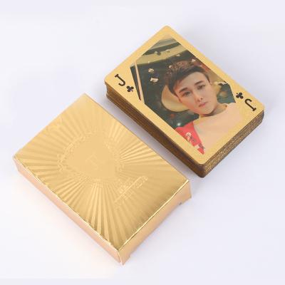 China Personal Poker Paper Printing Postcard Customized Playing Cards Gold Playing Sublimation Paper Playing Cards for sale