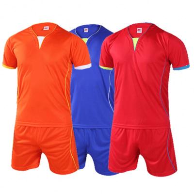 China Comfortable Breathe Free 2021 100% Polyester With High Quality Training T Shirt Soccer Bibs Custom Soccer Kits Wear Jersey Football for sale