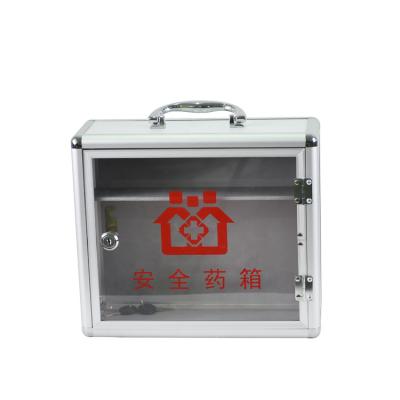 China High quality aluminum alloy wall mounted first aid supply locking medicine cabinet for sale for sale