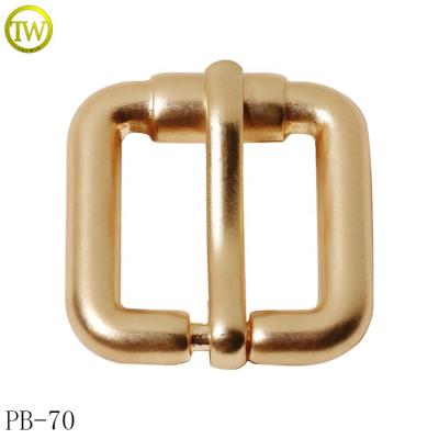 China Nickel Free/Lead Free High-end Zinc Alloy Metal Reversible Pin Buckle Rectangle Pin Buckle Metal Reversible Hot Sale Pin Buckle High-End Free for sale