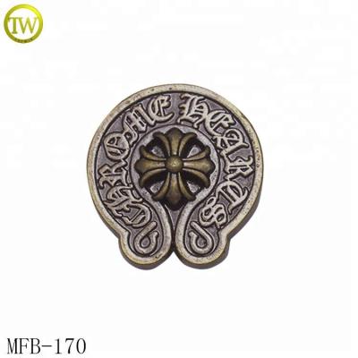 China Hot selling logo rivet anti button design custom copper nail button for jeans/handbags for sale