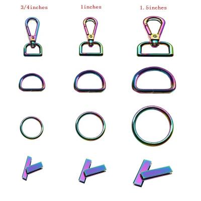 China Nickel Free/Lead Free Muti-colors Metal Side Release Buckle For Wristband Dog Cat Collar Handbag Accessories Seat Belt Buckle for sale