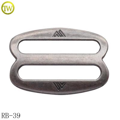 China Nickel Free/Lead Free 26mm Antique Nickel Metal Buckle Alloy Bag Accessories Metal Hardware Buckle For Shoes for sale