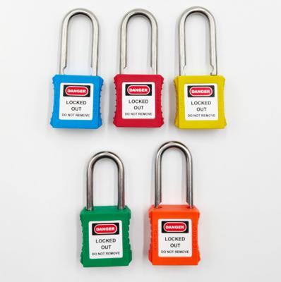 China High Security Steel Lockout Tagout Padlock Shackle Lockout Tagout Padlock and Lockout Kit Multiple Available Security Padlock for sale