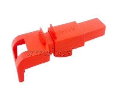 China RED OEM Butterfly Valve Tagout Lockout Devices High Quality Metal Lockout Kit Adjustable Lockout Tagout for sale