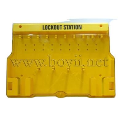 China Anti Aging Security Padlock High Security Lockout Tagout Lockout Kit OEM Group Plates and Lockout Tagout Hanging Station for sale