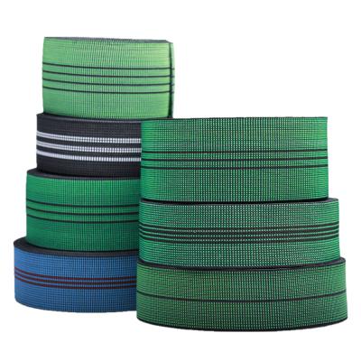 China New Furniture Belts Upholstery Elastic Nylon Webbing Sofa Material Webbing for sale