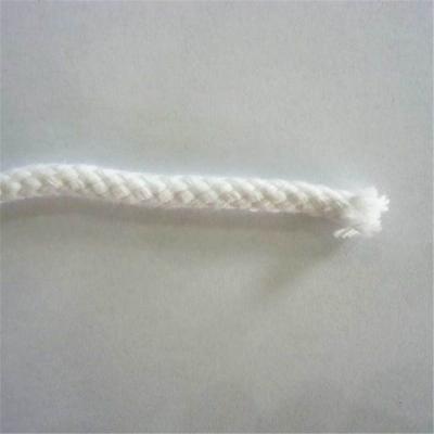 China China Sustainable High Quality Braided White Cotton Tubing Rope for sale