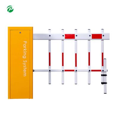 China High Quality Adjustable Run Gear Gate Arm Manual Barrier Smoothly Running Two Barrier Arm Gate Quick Opening With Arm Direction Swap for sale