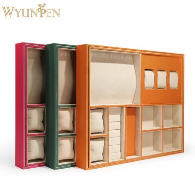 China Morden WYP Dressing Room Ring Necklace Earring Storage Box Drawer Jewelry Box Watch Jewelry Tray Customization for sale