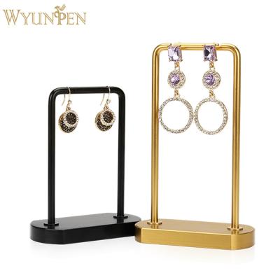 China For Earring WYP European Style Metal Wire Jewelry Display Stand Necklace Earring Rack Display Rack Free Standing Fast Ship for sale