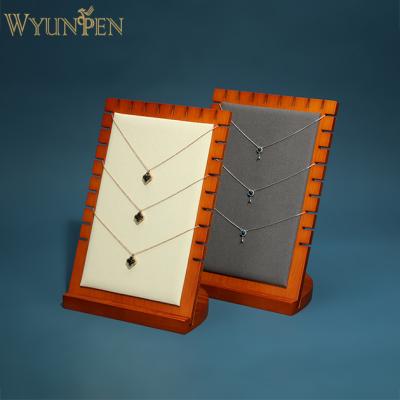 China For Necklace WYP Earring &necklace Jewelry Display Stand Wooden Jewelry Display for sale