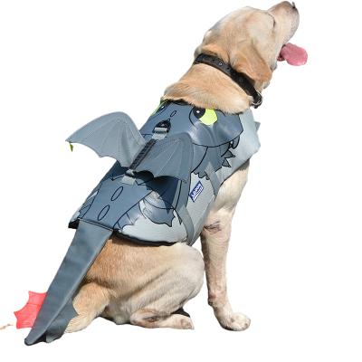 China Dog Life Vest Chaleco Salvavidas Perros Mascotas Swimming Jackets Dog Clothes Pet Clothing Dog Life Vest Dog Life Vest With Wings for sale