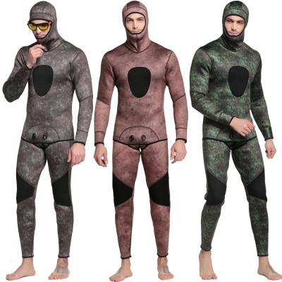 China Lime Antibacterial Custom Neoprene Wetsuit 3mm 5mm 7mm Open Cell Sbart Freediving Canyon Diving Spearfishing Suit Wetsuit for sale