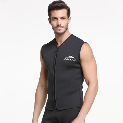 China Factory Direct Sales Front Zipper Long John 5mm Yamamoto Neoprene Spearfishing Surfing Wetsuit Antibacterial Vest for sale